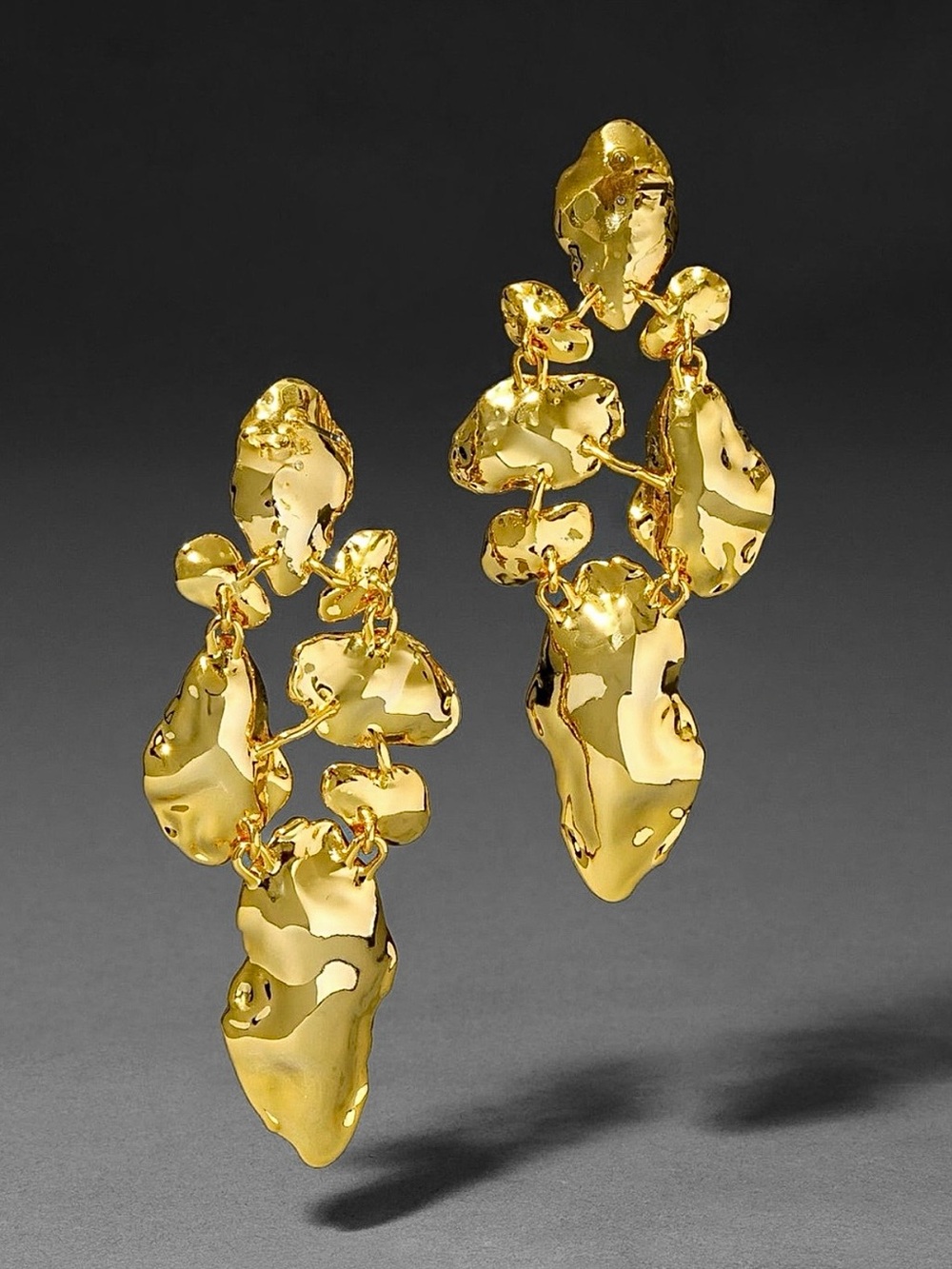 Alexis Bittar Brut Mosaic Statement Earrings - Picture 3 of 7